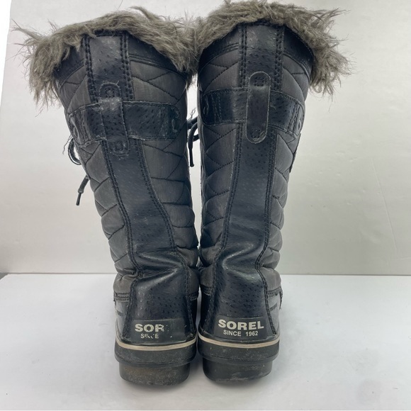 Sorel Black Tofino Lace Up Winter Boot - Picture 7 of 16